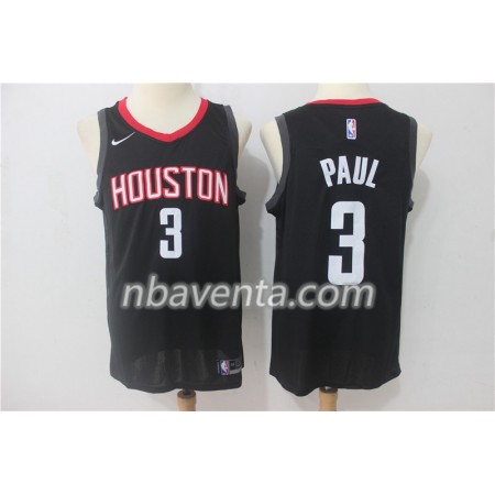 Camiseta Hombre Houston Rockets Chris Paul 3 Nike 2017-18 Negro Swingman Camiseta Hombre Houston Rockets Chris Paul 3 Nike 2017-18 Negro Swingman